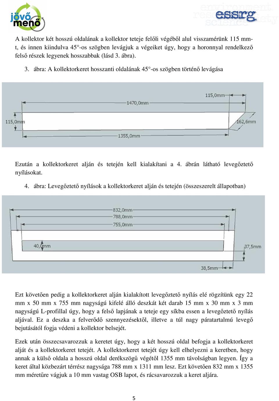 ábrán látható levegıztetı nyílásokat. 4.