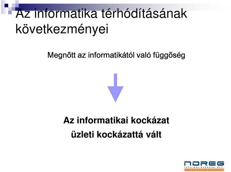 informatikától való függőség Az