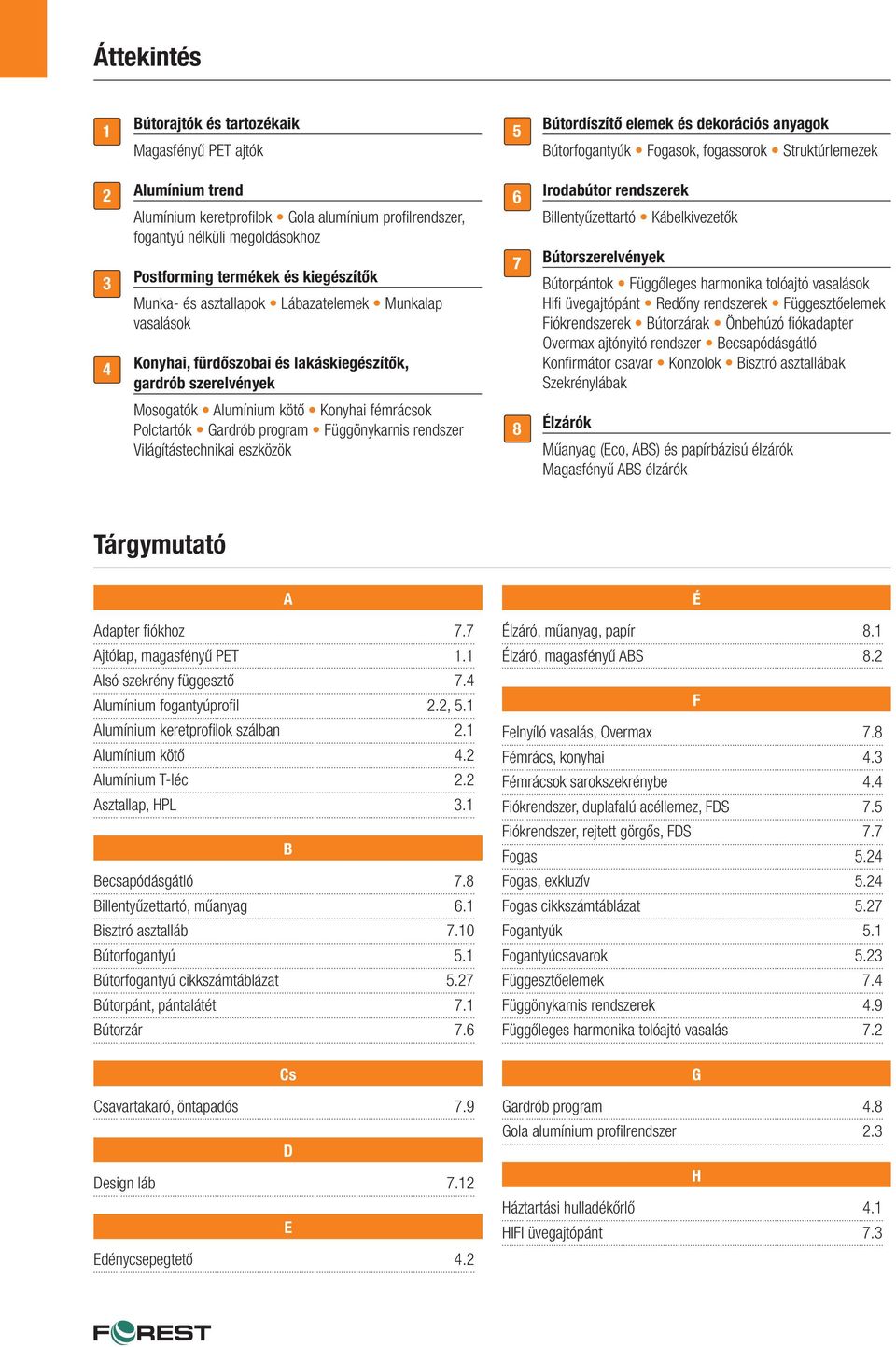 gardrób szerelvények 6 7 Irodabútor rendszerek Billentyűzettartó Kábelkivezetők Bútorszerelvények Bútorpántok Függőleges harmonika tolóajtó vasalások Hifi üvegajtópánt Redőny rendszerek