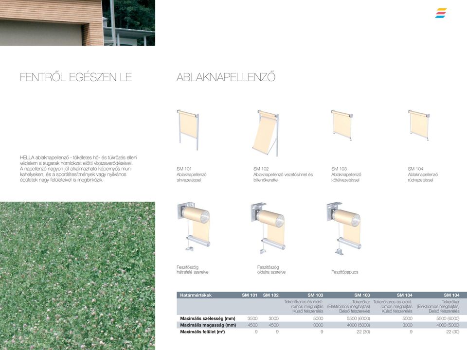 SM 102 SM 103 SM 103 SM 104 SM 104 romos meghajtás (Elektromos meghajtás) romos meghajtás (Elektromos meghajtás) Maximális