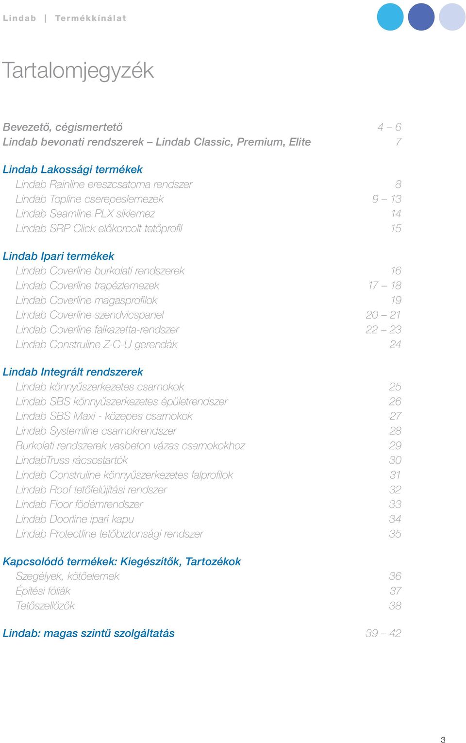 Lindab Coverline magasprofilok 19 Lindab Coverline szendvicspanel 20 21 Lindab Coverline falkazetta-rendszer 22 23 Lindab Construline Z-C-U gerendák 24 Lindab Integrált rendszerek Lindab