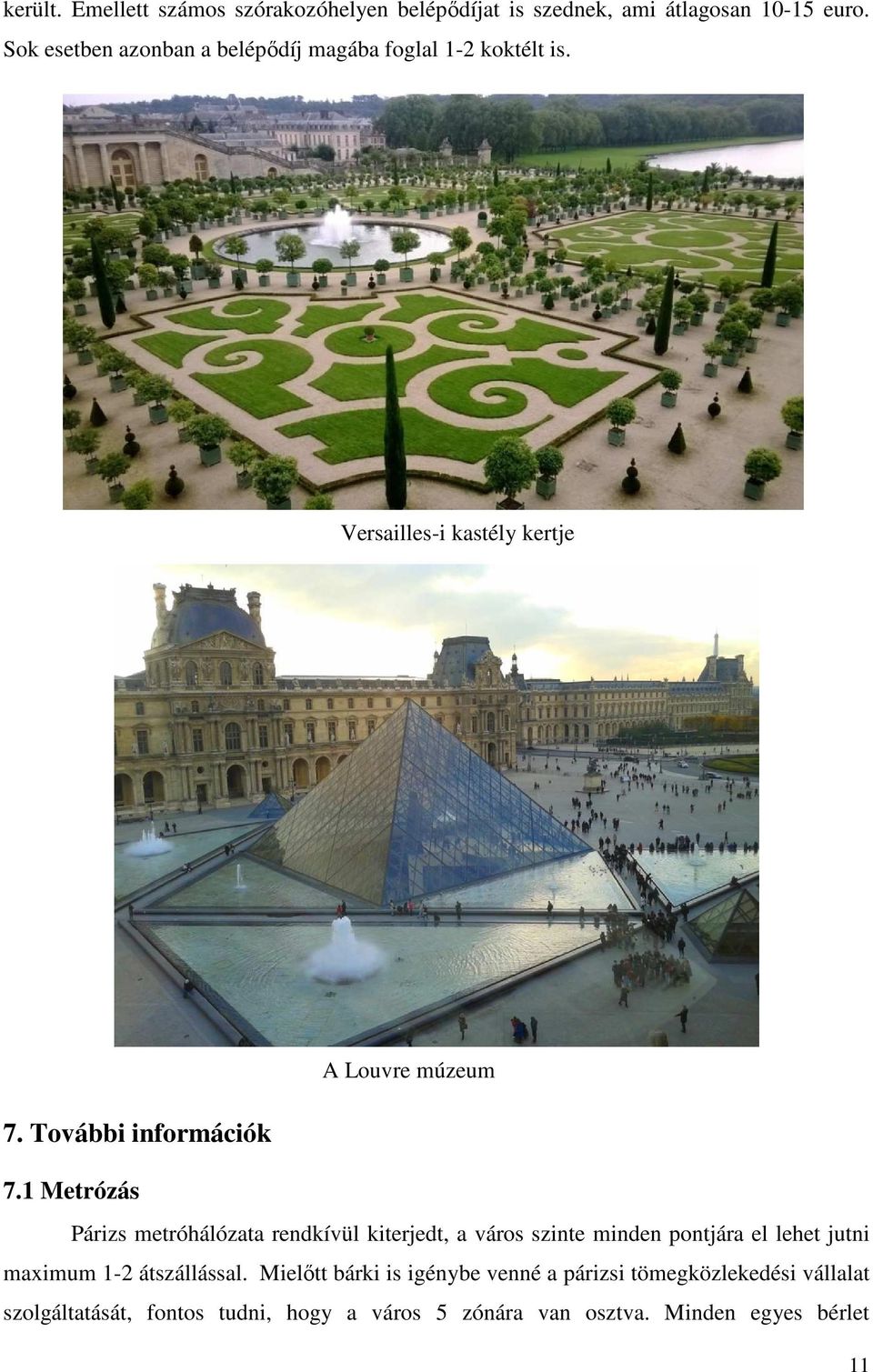 További információk A Louvre múzeum 7.