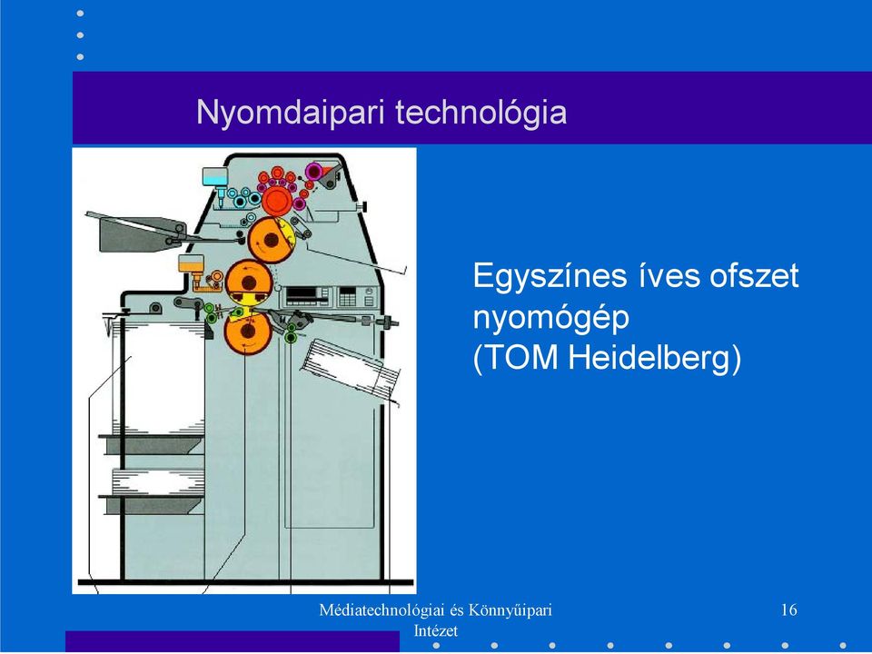 nyomógép