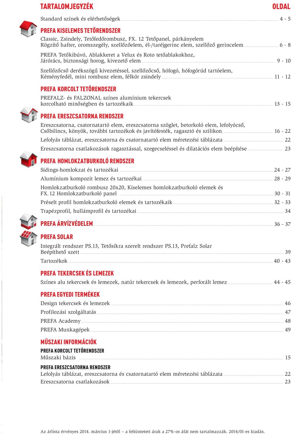 horog, kivezető elem 9-0 Szellőzőcső derékszögű kivezetéssel, szellőzőcső, hófogó, hófogórúd tartóelem, Kéményfedél, mini rombusz elem, félkör zsindely - 2 PREFA KORCOLT TETŐRENDSZER PREFALZ- és