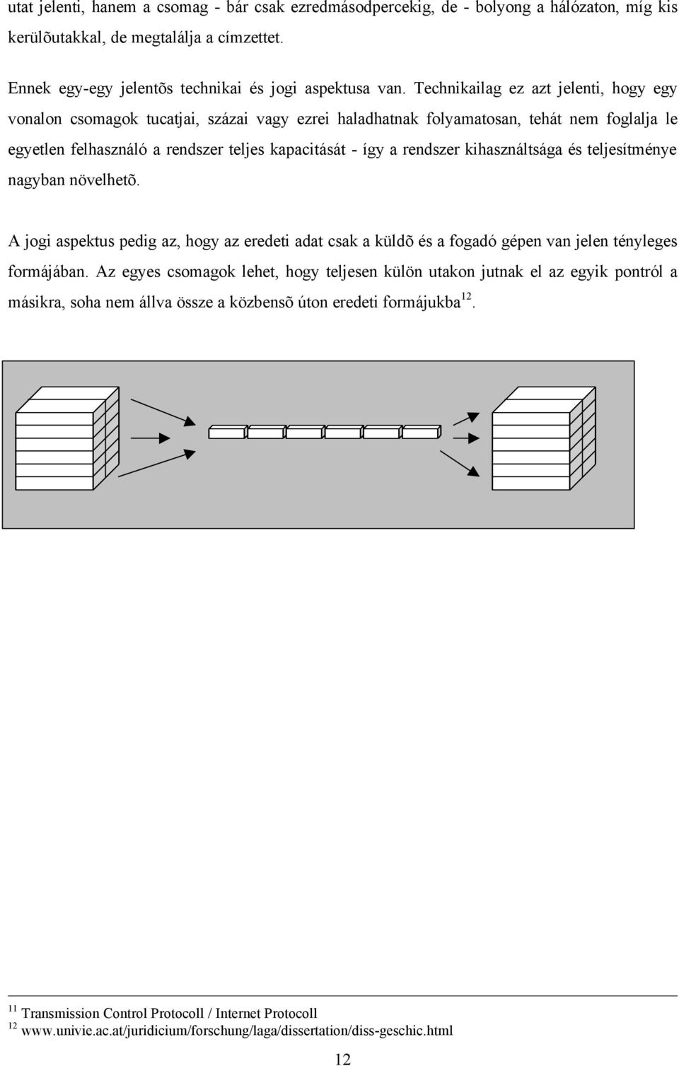 kihasználtsága és teljesítménye nagyban növelhetõ. A jogi aspektus pedig az, hogy az eredeti adat csak a küldõ és a fogadó gépen van jelen tényleges formájában.