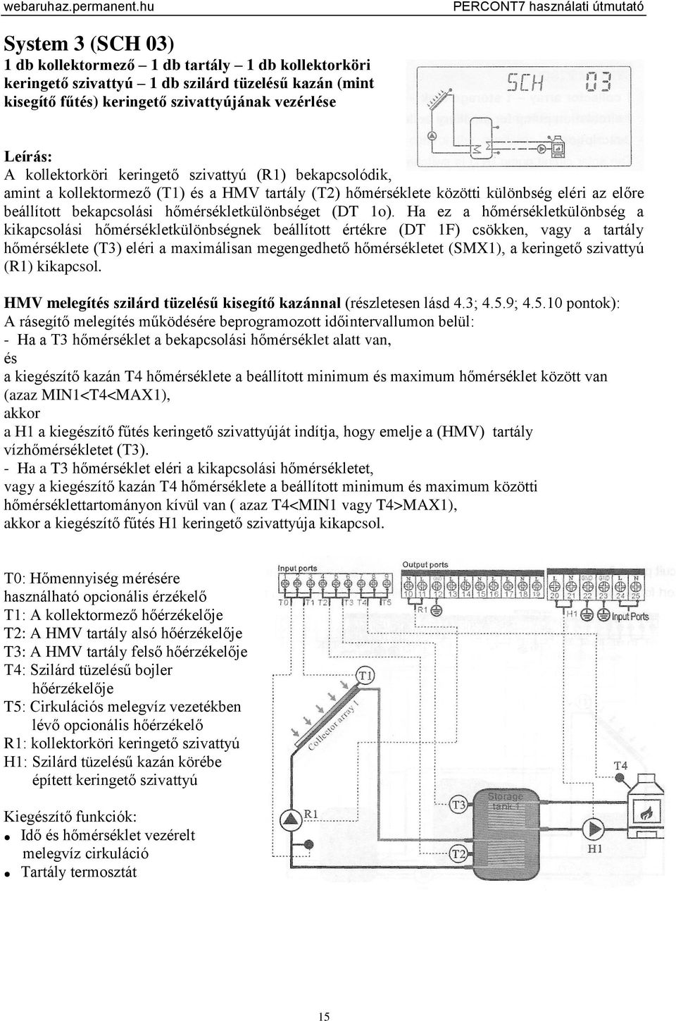 hőmérsékletkülönbséget (DT 1o).