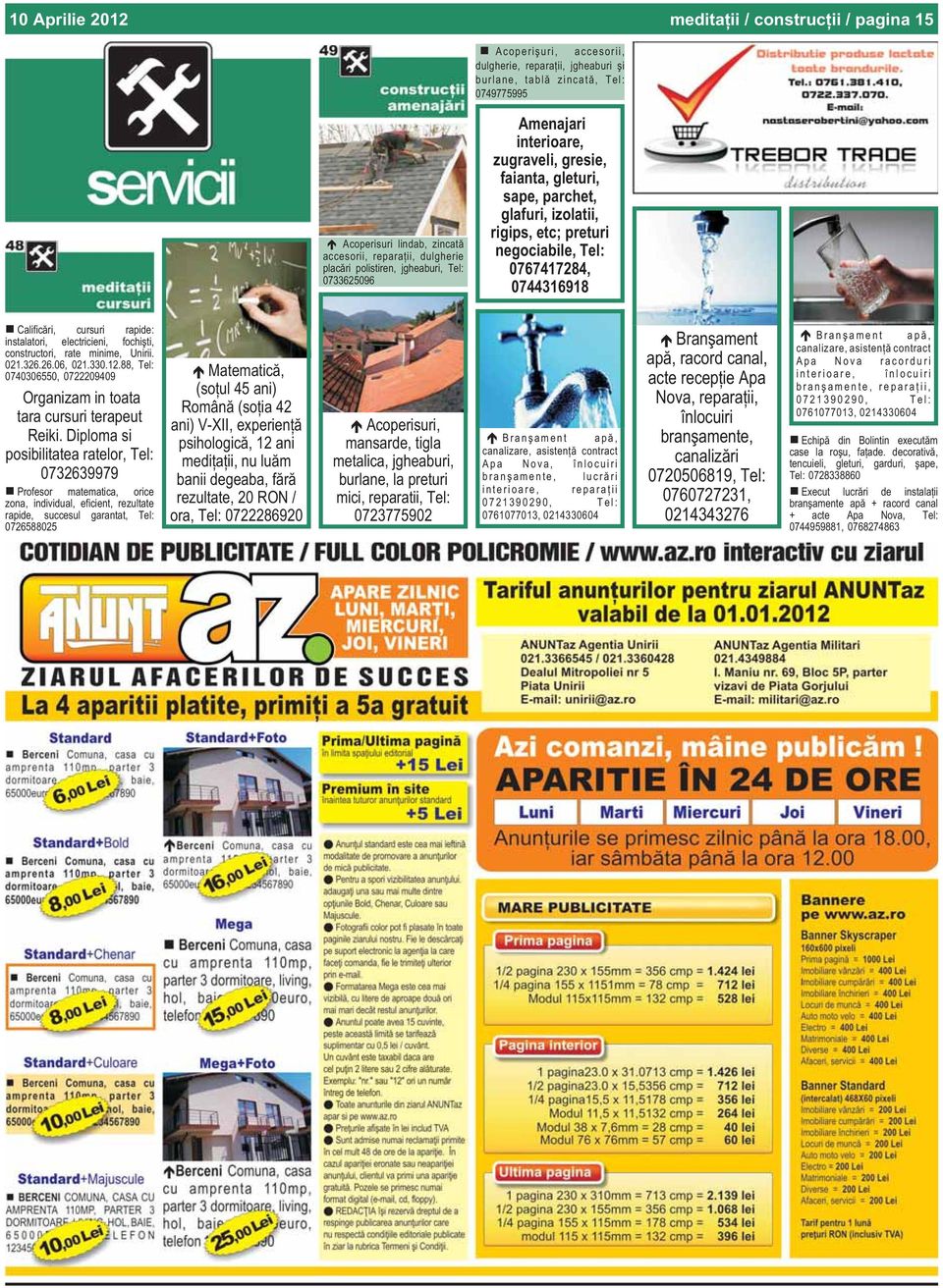 0744316918 Calificãri, cursuri rapide: instalatori, electricieni, fochiºti, constructori, rate minime, Unirii. 021.326.26.06, 021.330.12.