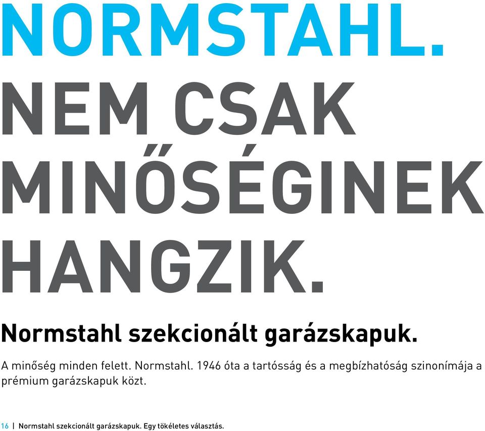 Normstahl.