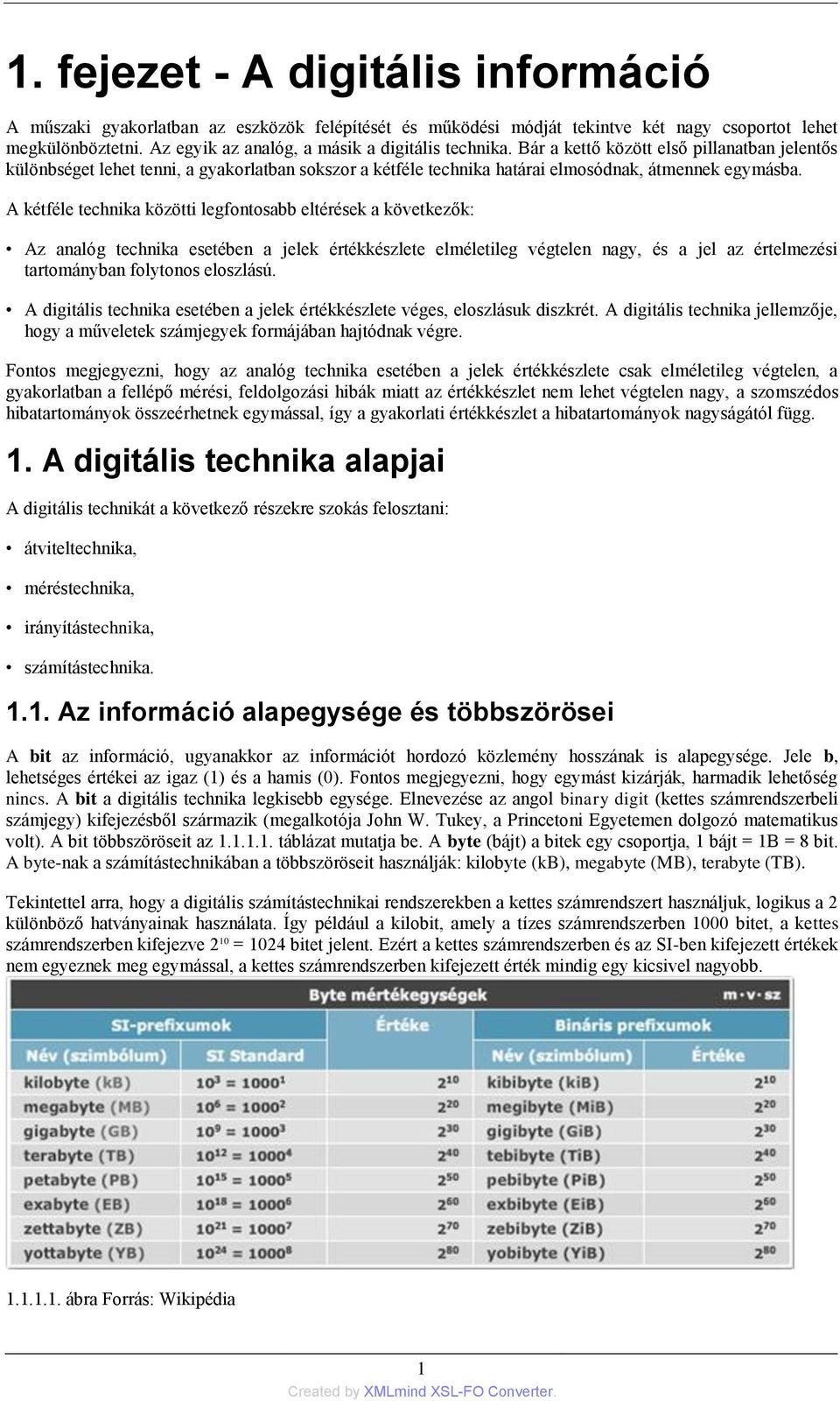 A kétféle technika közötti legfontosabb eltérések a következők: Az analóg technika esetében a jelek értékkészlete elméletileg végtelen nagy, és a jel az értelmezési tartományban folytonos eloszlású.