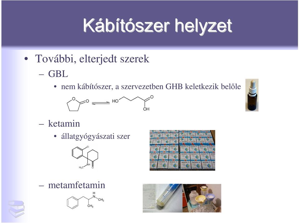 kábítószer, a szervezetben GHB