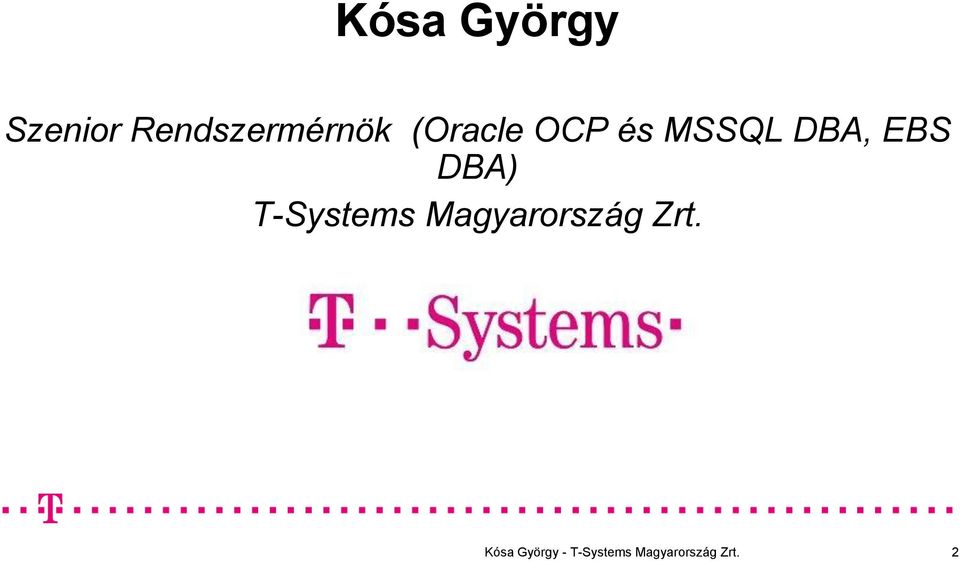 T-Systems Magyarország Zrt.