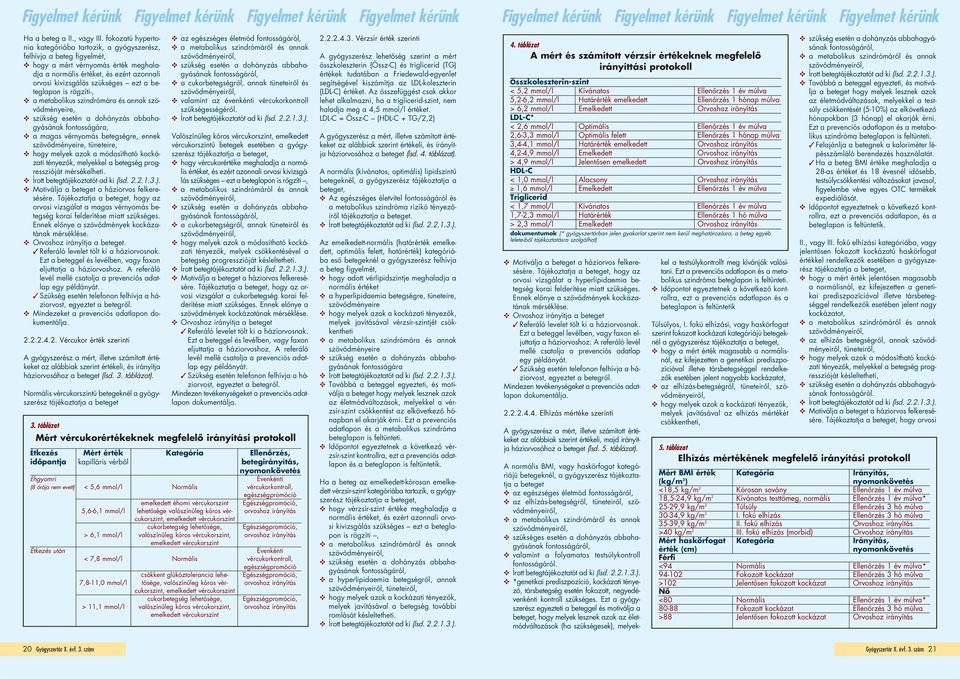 be - teglapon is rögzíti-, a metabolikus szindrómára és annak szövôdményeire, fontosságára, a magas vérnyomás betegségre, ennek szövôdményeire, tüneteire, hogy melyek azok a módosítható kockázati