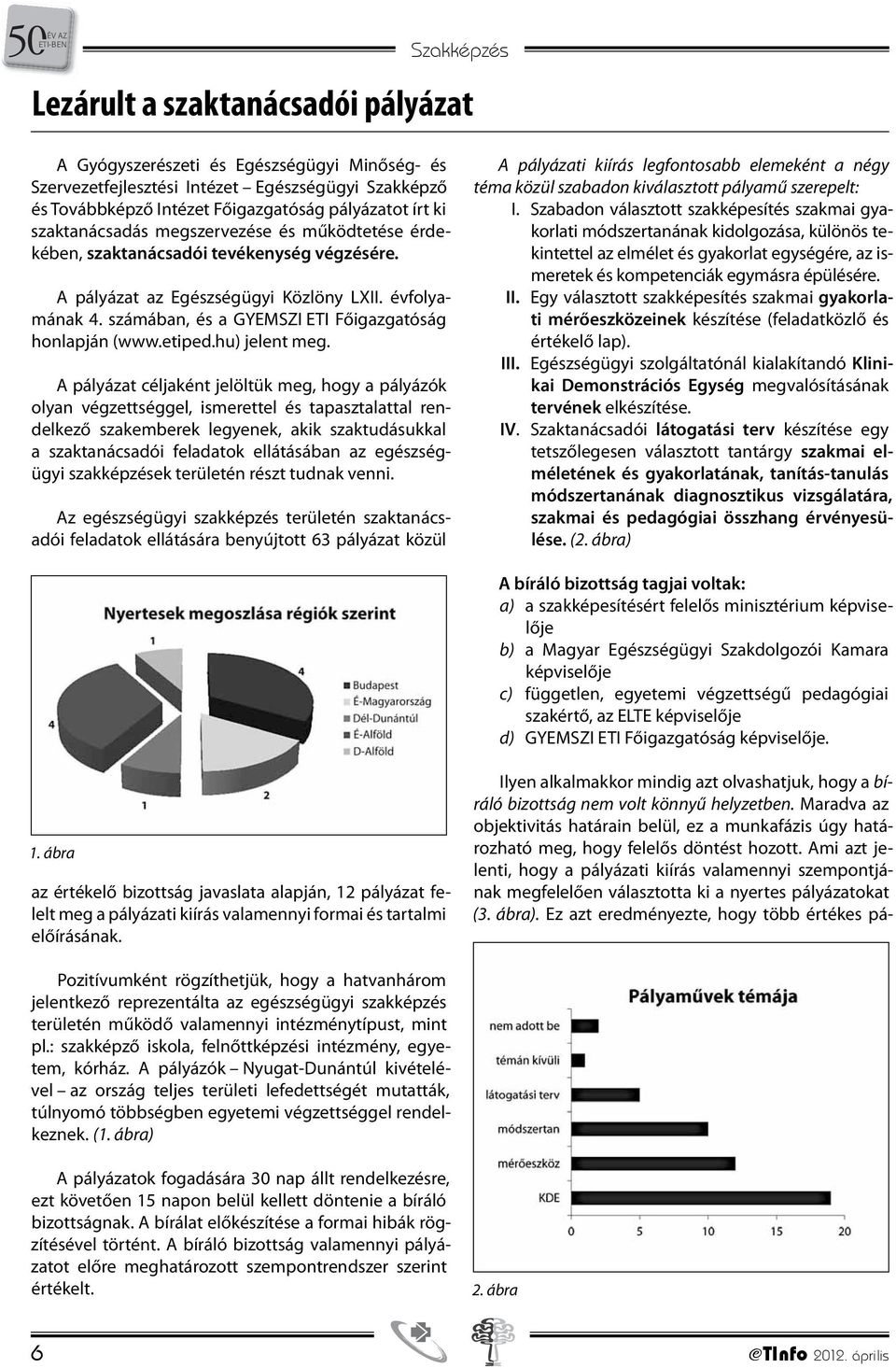 számában, és a GYEMSZI ETI Főigazgatóság honlapján (www.etiped.hu) jelent meg.