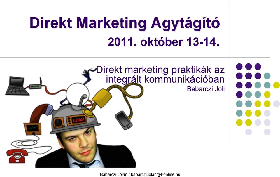 Direkt marketing praktikák az integrált