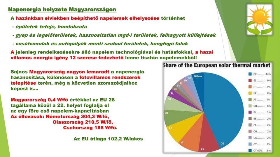 fedezhető lenne tisztán napelemekből!