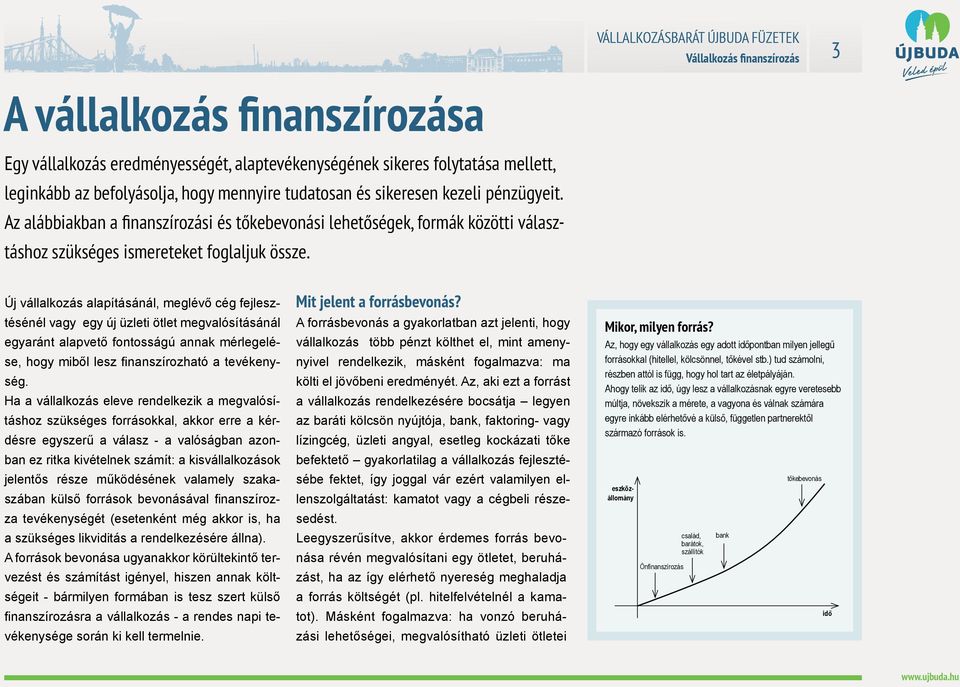 Új vállalkozás alapításánál, meglévő cég fejlesztésénél vagy egy új üzleti ötlet megvalósításánál egyaránt alapvető fontosságú annak mérlegelése, hogy miből lesz finanszírozható a tevékenység.