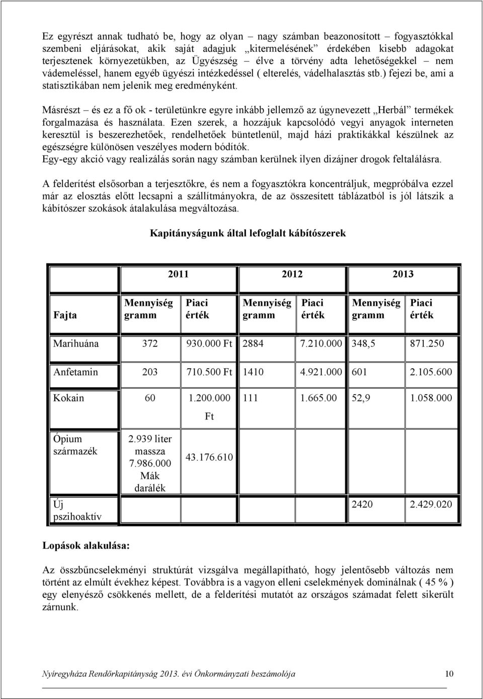 Másrészt és ez a fő ok - területünkre egyre inkább jellemző az úgynevezett Herbál termékek forgalmazása és használata.