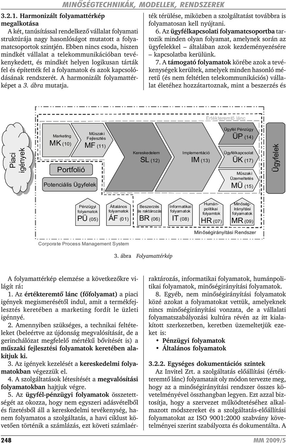 Ebben nincs csoda, hiszen mindkét vállalat a telekommunikációban tevékenykedett, és mindkét helyen logikusan tárták fel és építették fel a folyamatok és azok kapcsolódásának rendszerét.