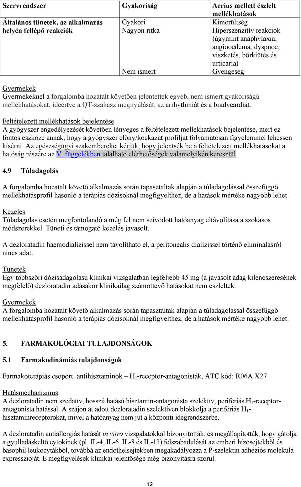 ideértve a QT-szakasz megnyúlását, az arrhythmiát és a bradycardiát.