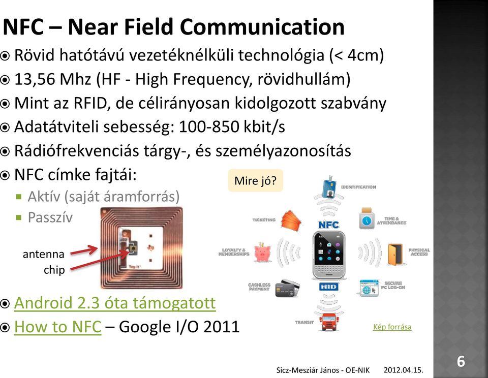 100-850 kbit/s Rádiófrekvenciás tárgy-, és személyazonosítás NFC címke fajtái: Mire jó?