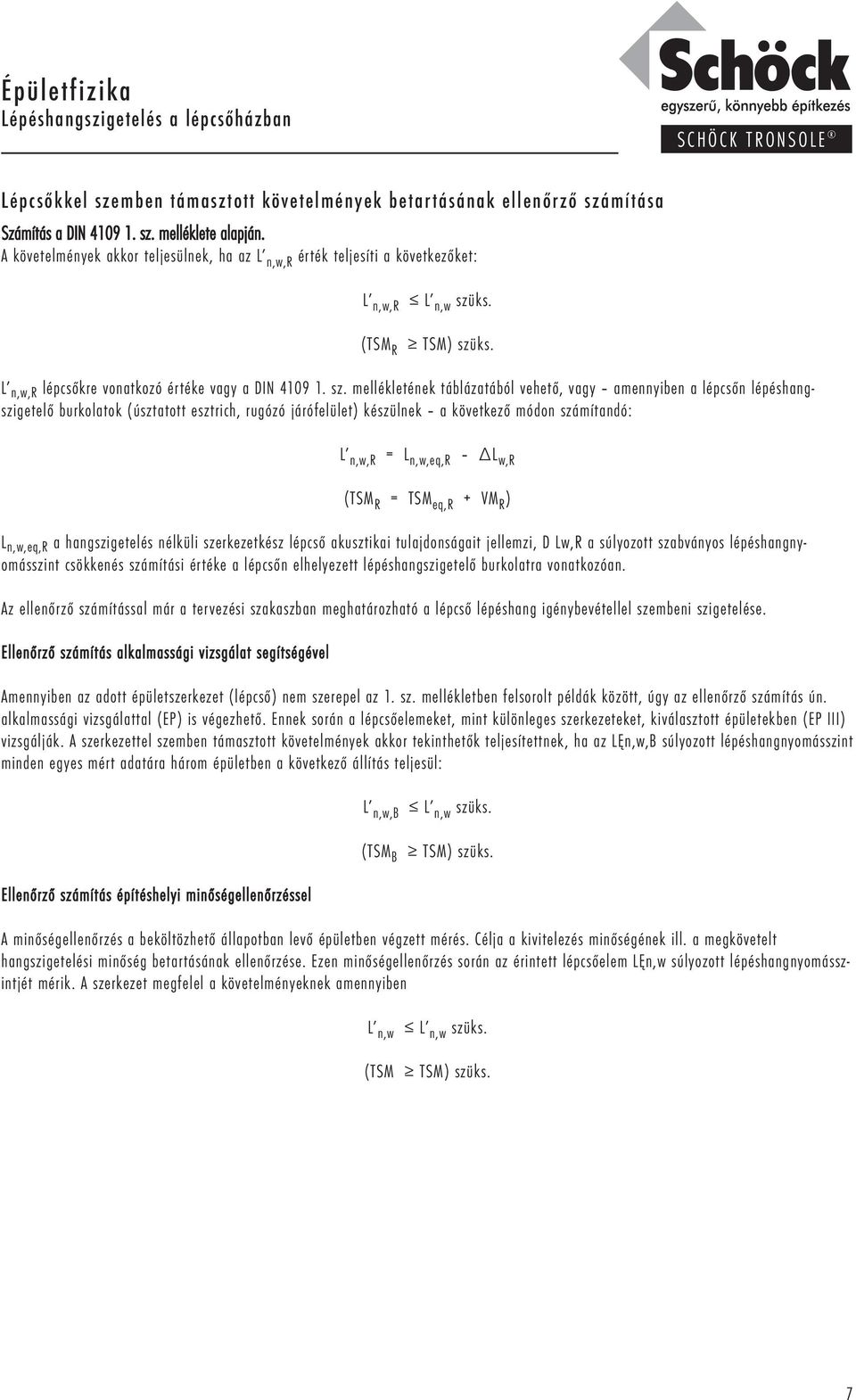 SchÃck tronsole mŰszaki informÃciÃk pdf