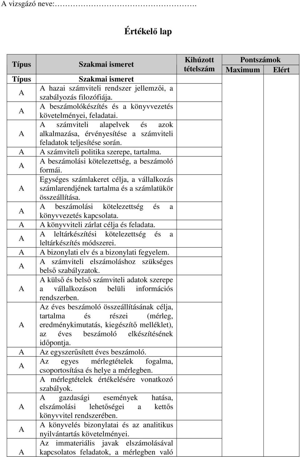 Egységes számlakeret célja, a vállalkozás számlarendjének tartalma és a számlatükör összeállítása. beszámolási kötelezettség és a könyvvezetés kapcsolata. könyvviteli zárlat célja és feladata.