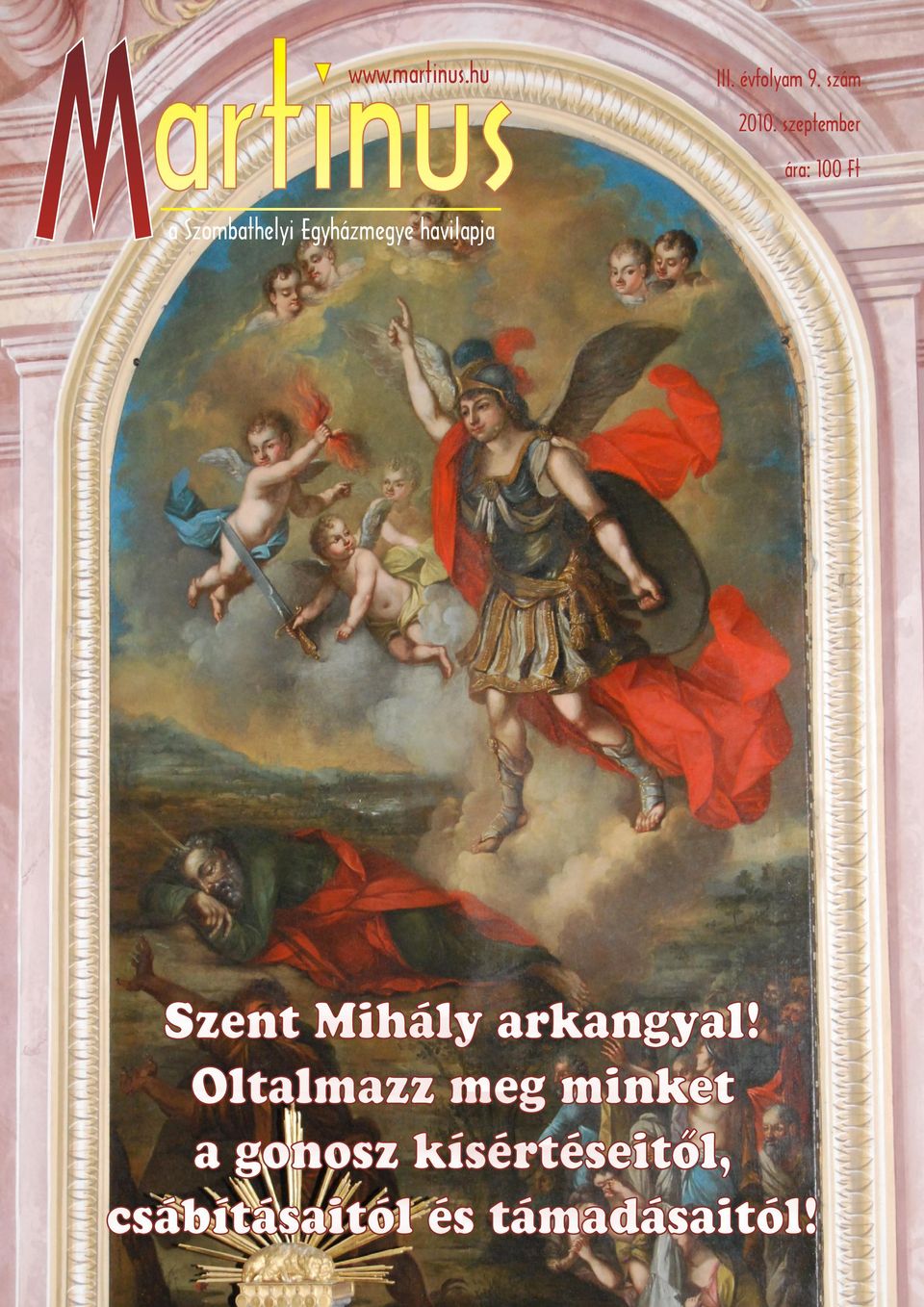 havilapja Szent Mihály arkangyal!