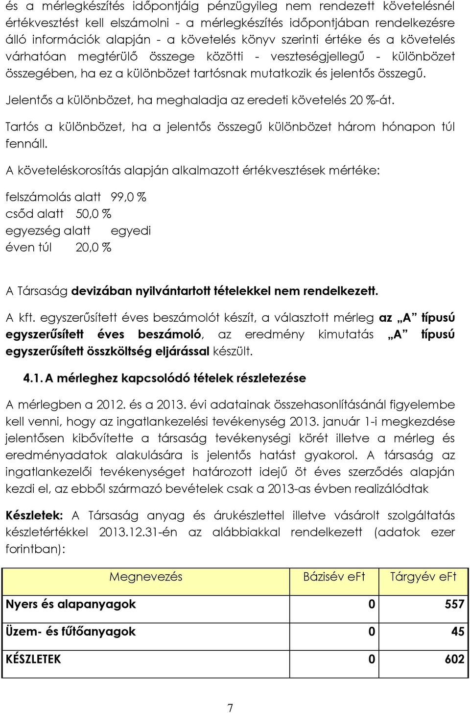 Jelentős a különbözet, ha meghaladja az eredeti követelés 20 %-át. Tartós a különbözet, ha a jelentős összegű különbözet három hónapon túl fennáll.