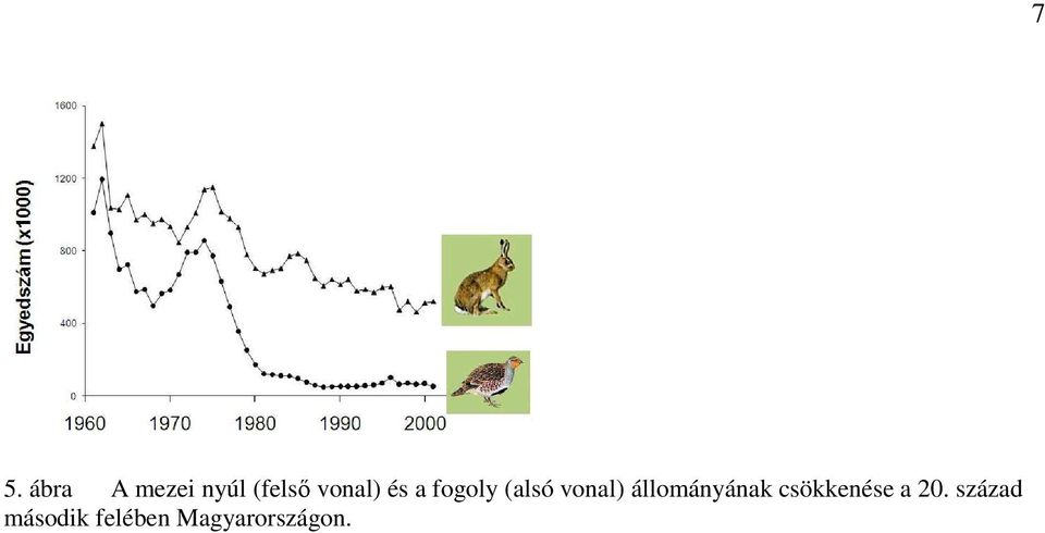 állományának csökkenése a 20.