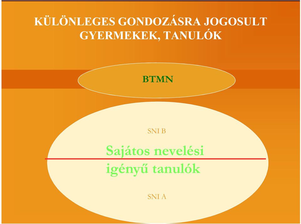 TANULÓK SNI B ) BTMN SNI B