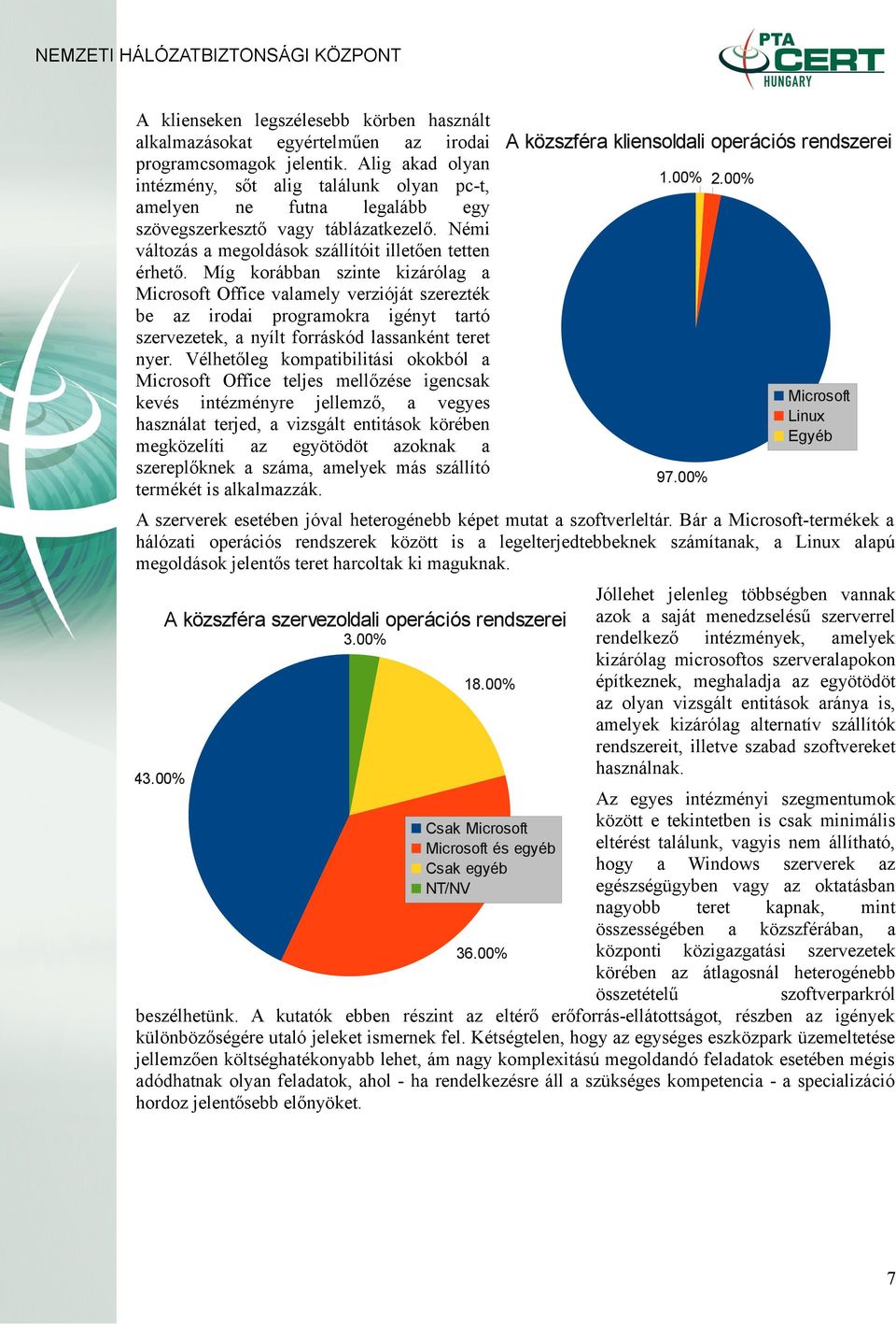 Míg korábban szinte kizárólag a Microsoft Office valamely verzióját szerezték be az irodai programokra igényt tartó szervezetek, a nyílt forráskód lassanként teret nyer.