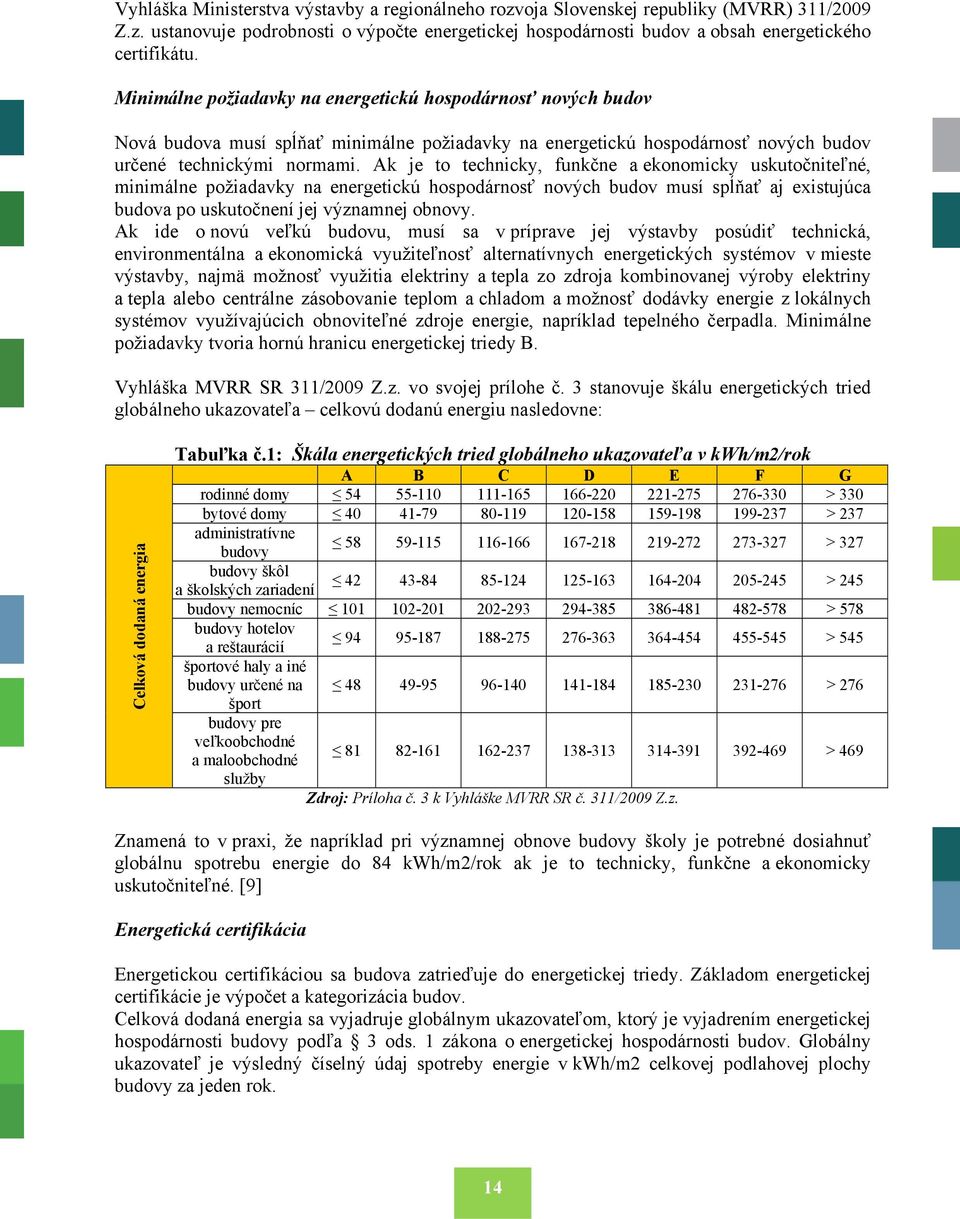 Ak je to technicky, funkčne a ekonomicky uskutočniteľné, minimálne požiadavky na energetickú hospodárnosť nových budov musí spĺňať aj existujúca budova po uskutočnení jej významnej obnovy.