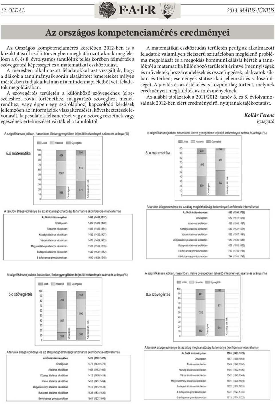 A mérésben alkalmazott feladatokkal azt vizsgálták, hogy a diákok a tanulmányaik során elsajátított ismereteket milyen mértékben tudják alkalmazni a mindennapi életből vett feladatok megoldásában.