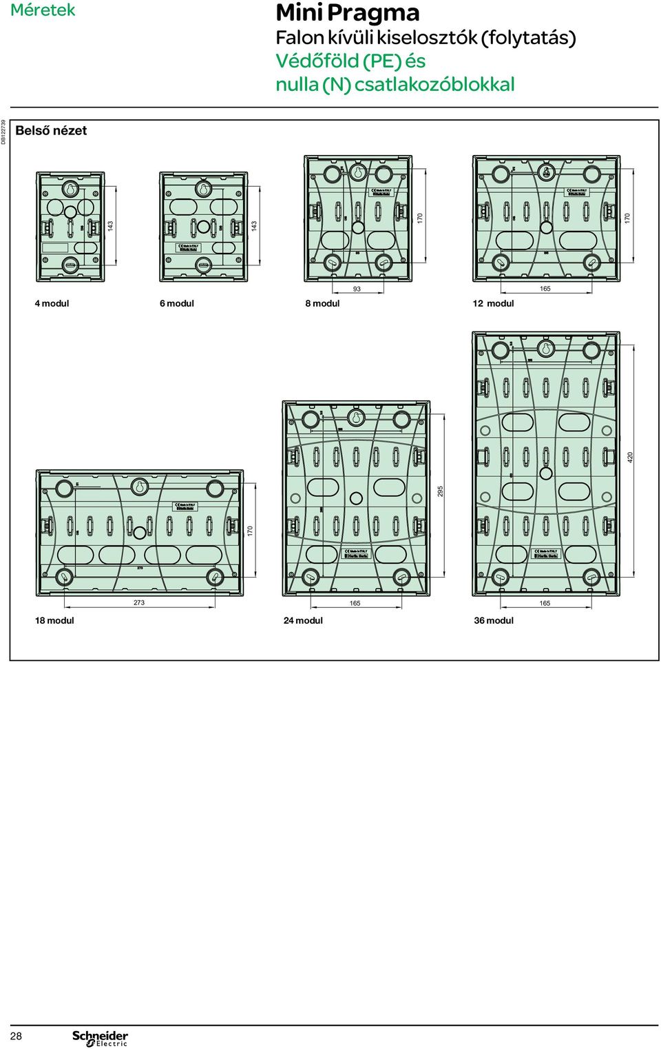 420 143 170 170 4 modul 6 modul 8 modul