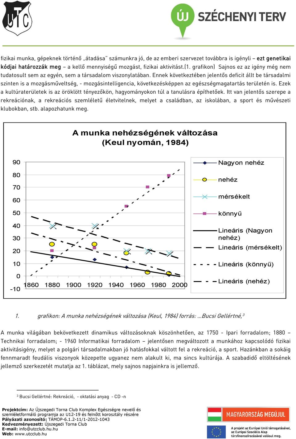 Ennek következtében jelentős deficit állt be társadalmi szinten is a mozgásműveltség, - mozgásintelligencia, következésképpen az egészségmagatartás területén is.