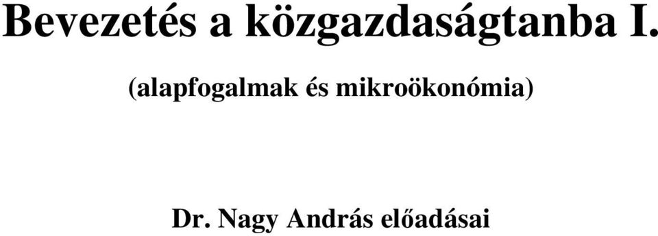 (alapfogalmak és