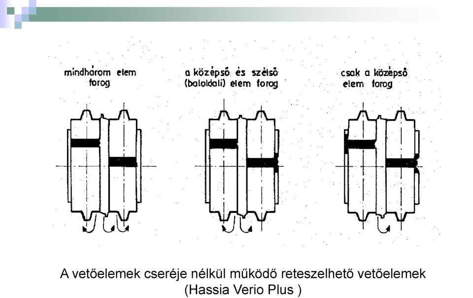 működő reteszelhető