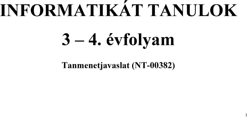 évfolyam