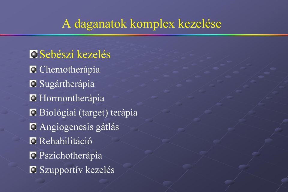 Biológiai (target) terápia Angiogenesis