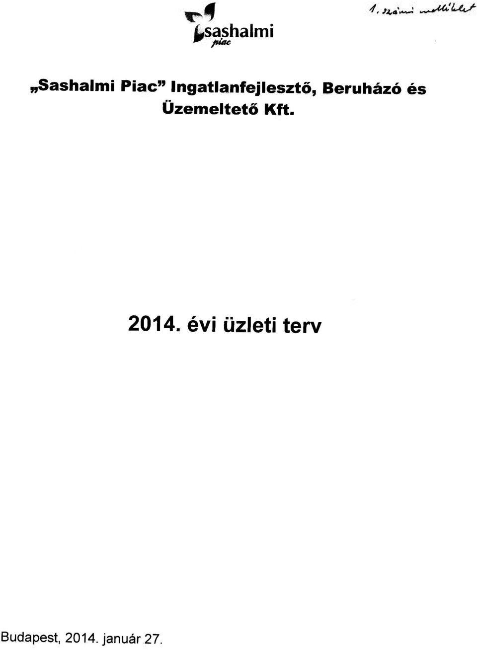 Üzemeltető Kft. 2014.