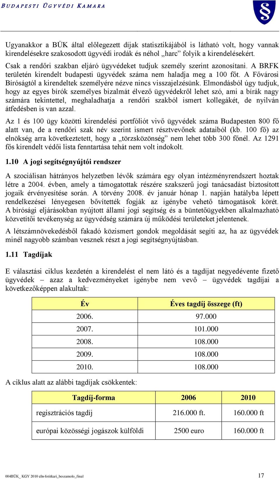 MA AFővárosi R A Bíróságtól a kirendeltek személyére nézve nincs visszajelzésünk.