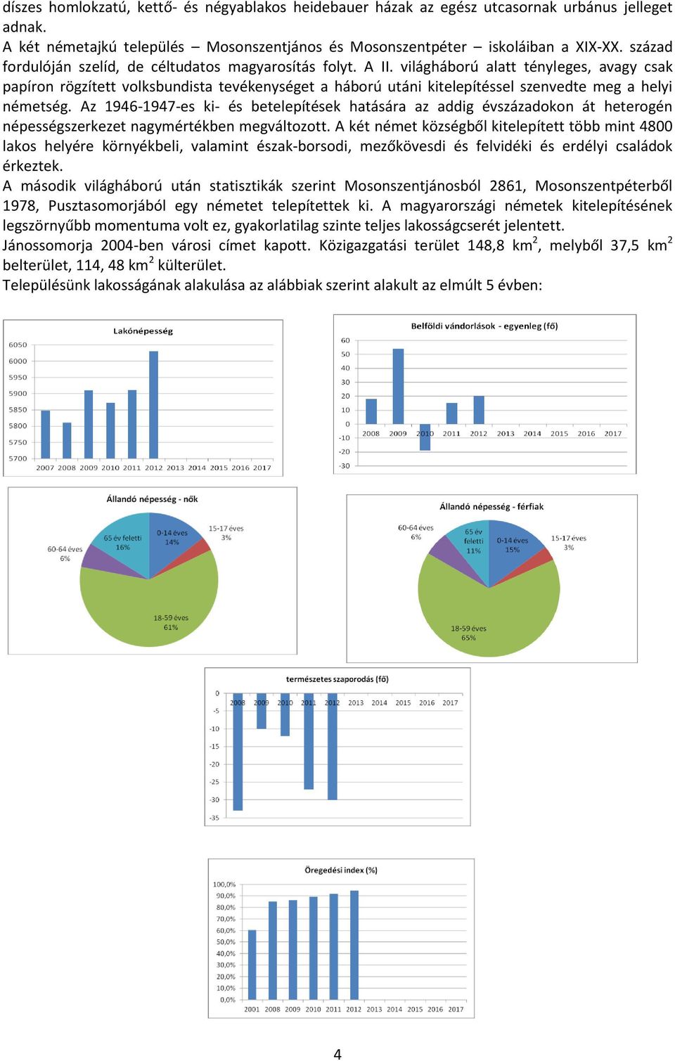 világháború alatt tényleges, avagy csak papíron rögzített volksbundista tevékenységet a háború utáni kitelepítéssel szenvedte meg a helyi németség.