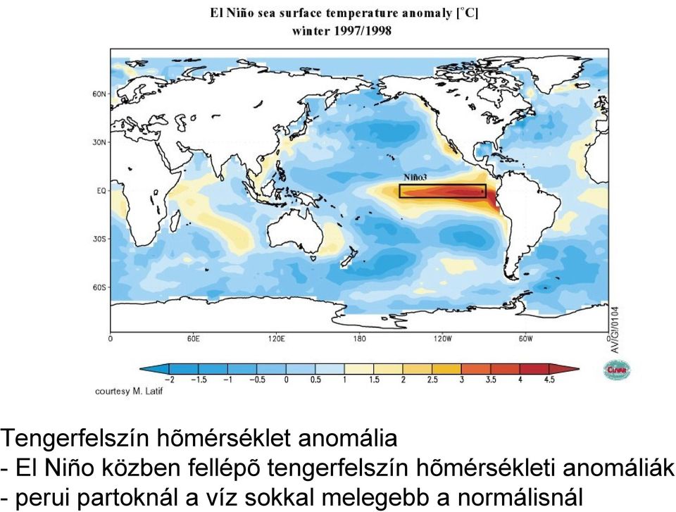 hõmérsékleti anomáliák - perui