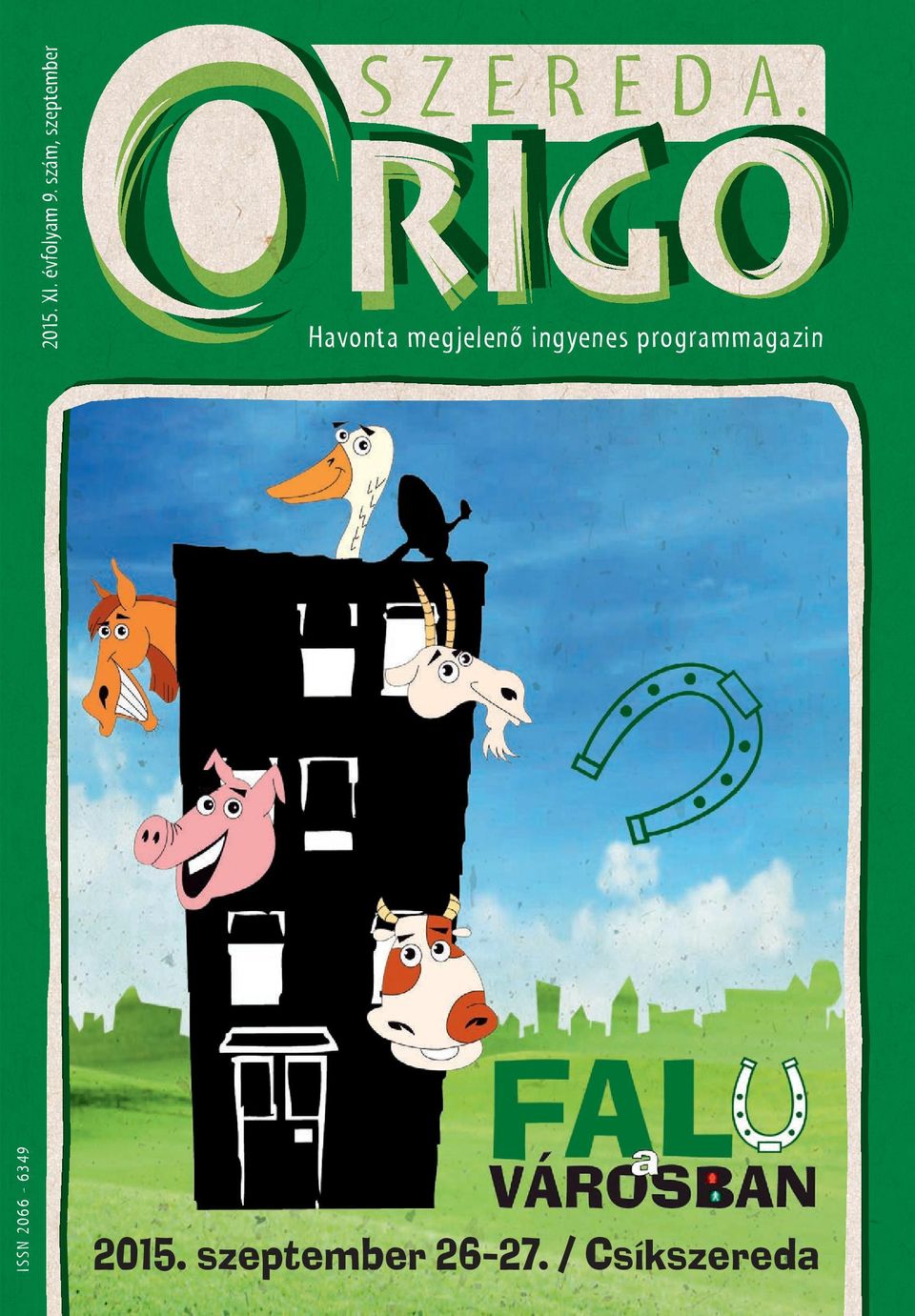 megjelenő ingyenes programmagazin