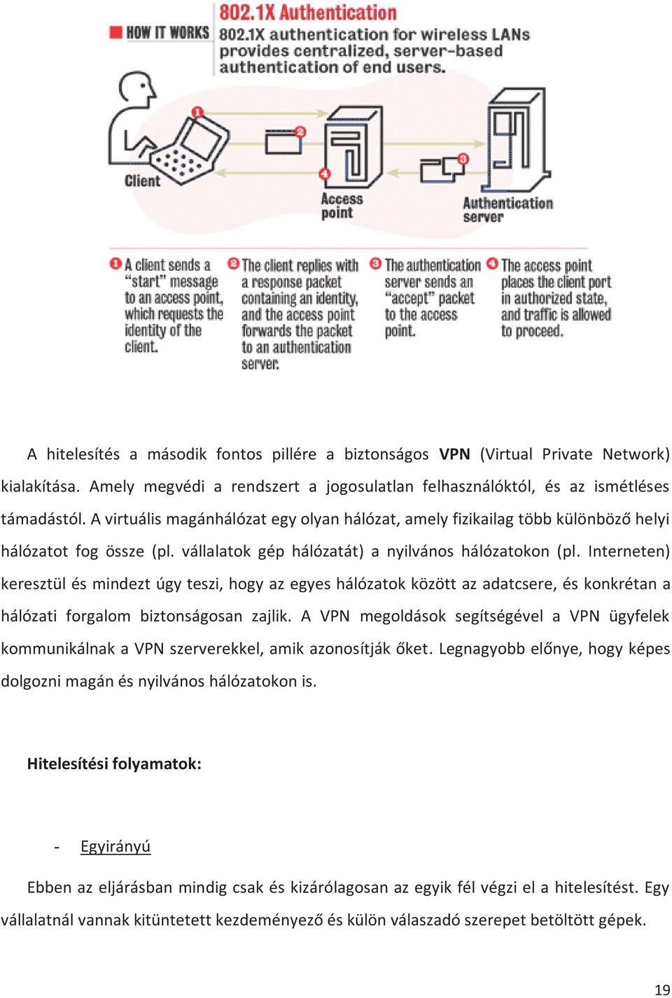 Interneten) keresztül és mindezt úgy teszi, hogy az egyes hálózatok között az adatcsere, és konkrétan a hálózati forgalom biztonságosan zajlik.