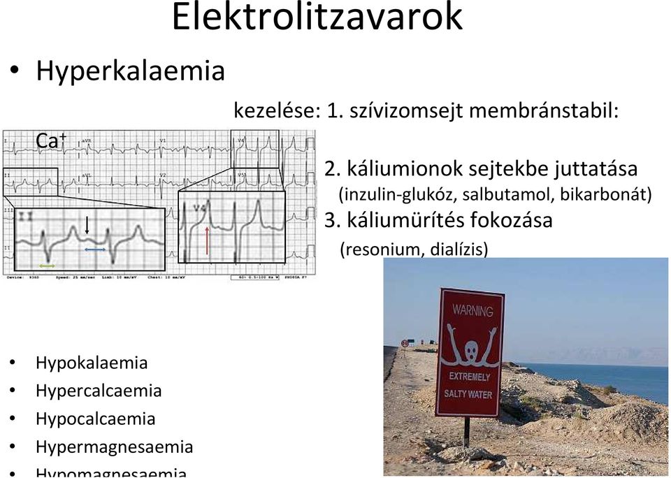 káliumionok sejtekbe juttatása (inzulin-glukóz, salbutamol,