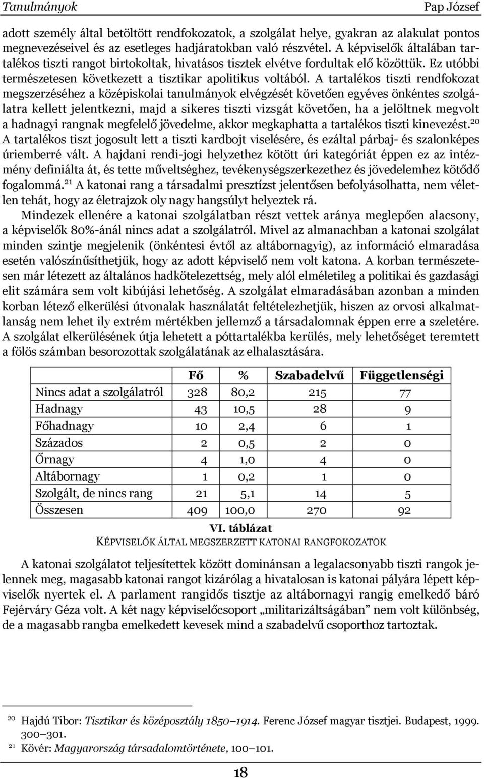 A tartalékos tiszti rendfokozat megszerzéséhez a középiskolai tanulmányok elvégzését követően egyéves önkéntes szolgálatra kellett jelentkezni, majd a sikeres tiszti vizsgát követően, ha a jelöltnek