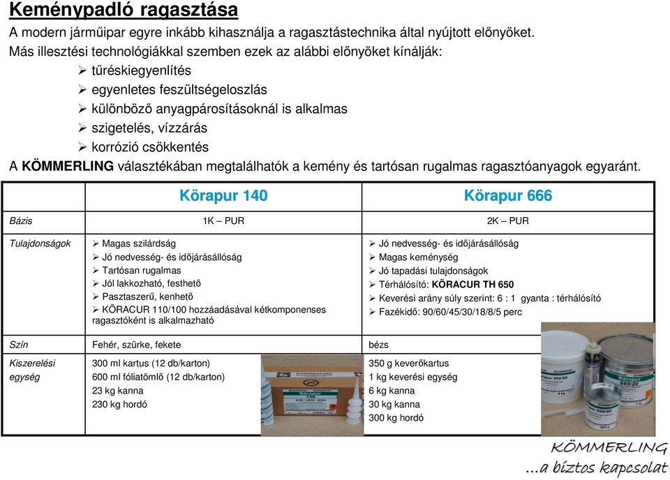 csökkentés A választékában megtalálhatók a kemény és tartósan rugalmas ragasztóanyagok egyaránt.