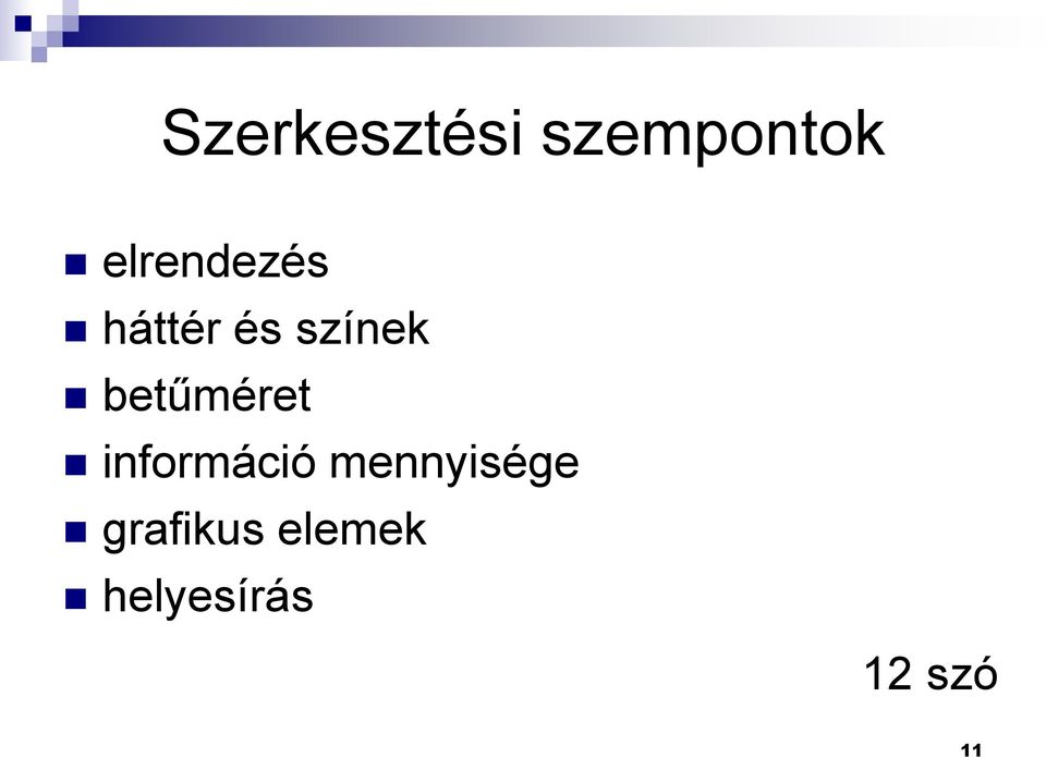 betűméret információ