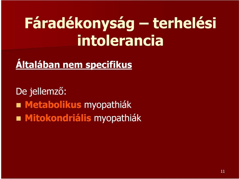 specifikus De jellemző: